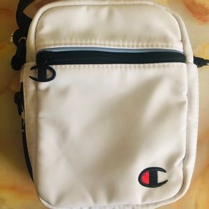 Champion white crossbody bag